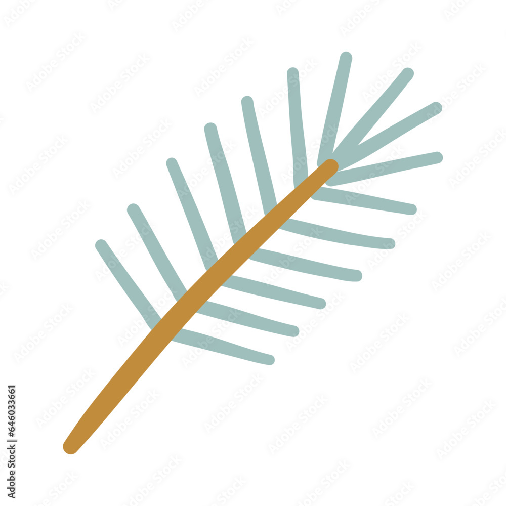 Pine Branch Illustration Pine Branch Illustration
