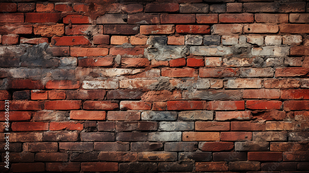 brick wall texture and ackground