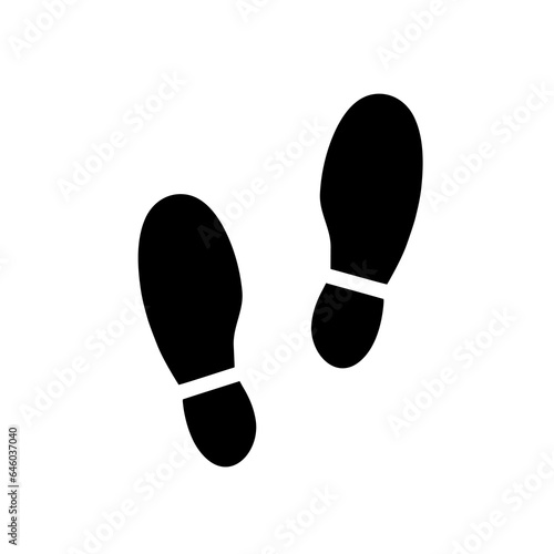 Steps - simple black icon. Vector illustration.