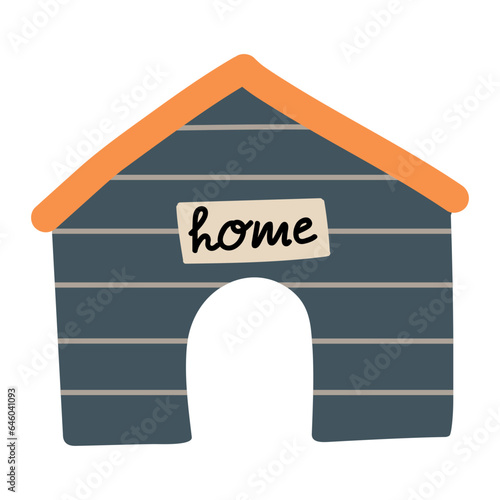 Dog House Illustration
