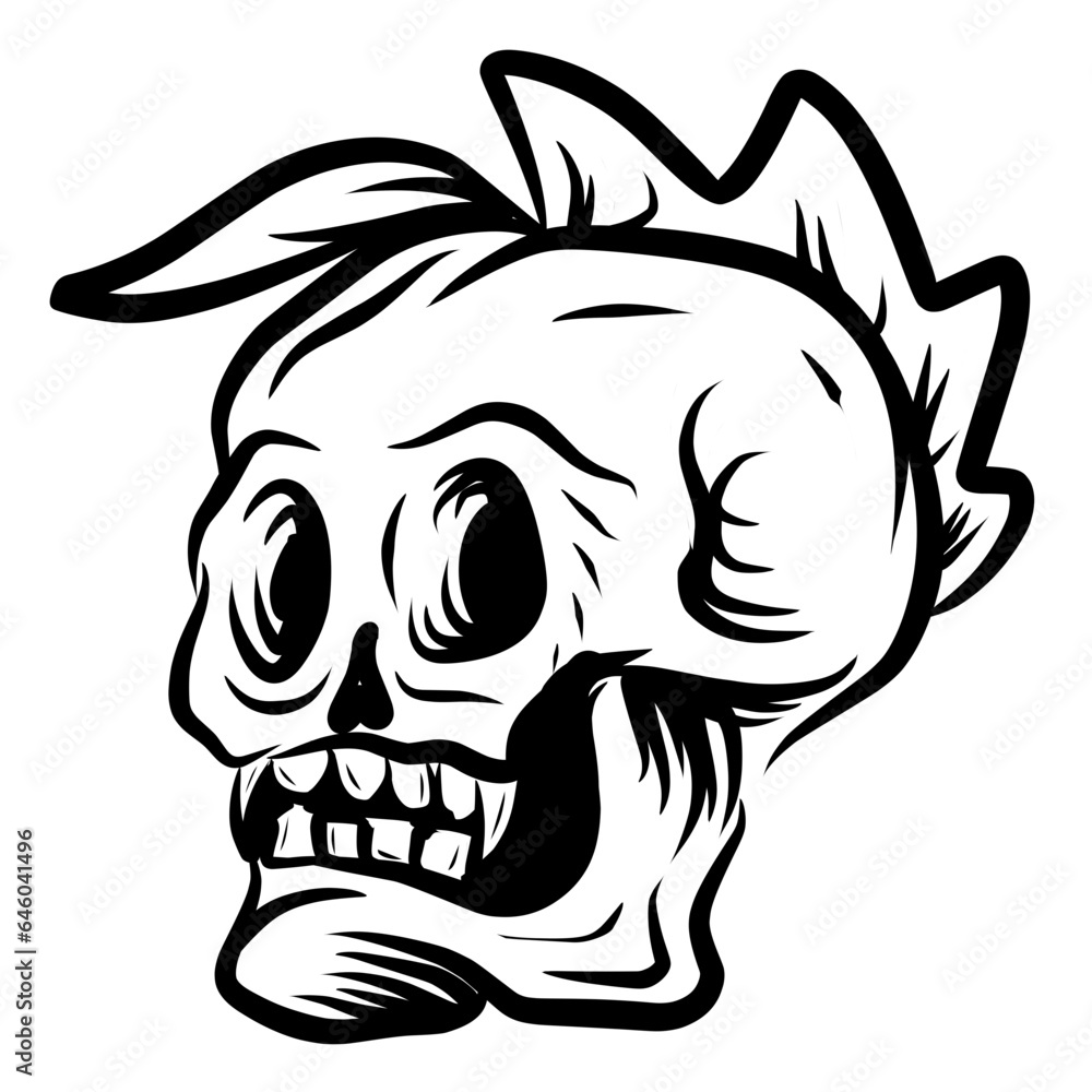 Skull Hand Drawn Illutrations Skull Hand Drawn Illutrations