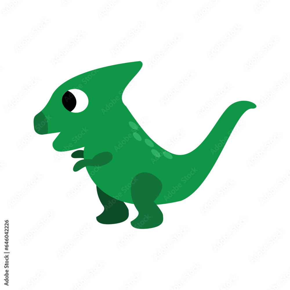Fototapeta premium Cute Baby Dinosaur Illustration