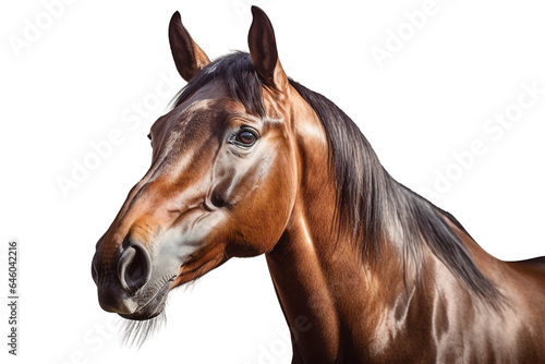 Horse. isolated object  transparent background