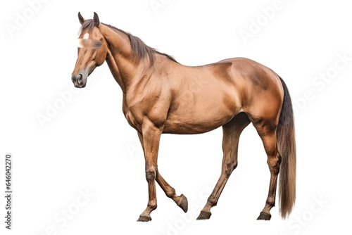 Horse. isolated object, transparent background