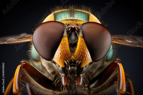 Macro photo of horsefly