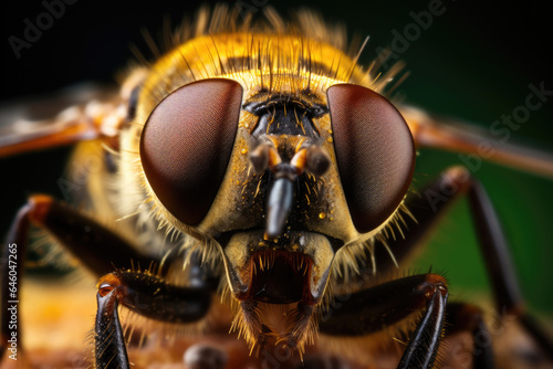 Macro photo of horsefly © Veniamin Kraskov
