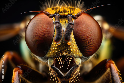Macro photo of horsefly © Venka