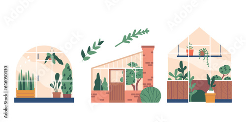 Greenhouse Is A Controlled Environment For Cultivating Plants. It Uses Transparent Walls And Roof To Trap Heat