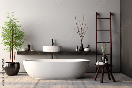 modern bathroom interior