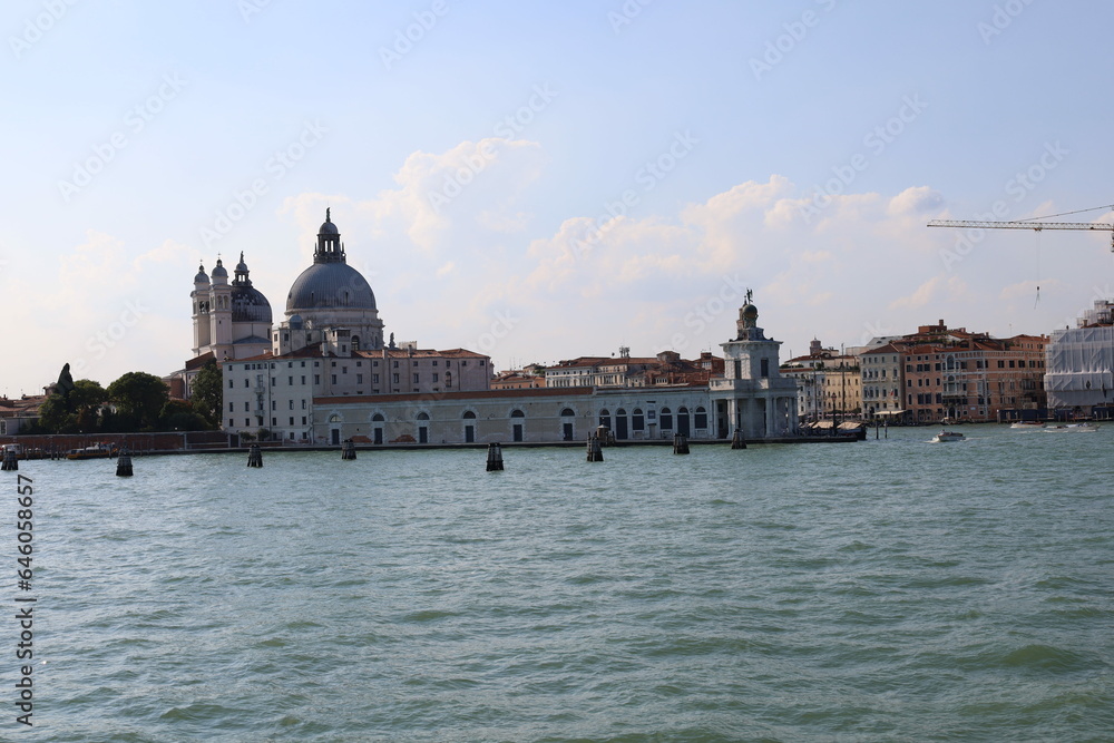 View at San Giorgio Maggiore island, Venice, Veneto, Italy