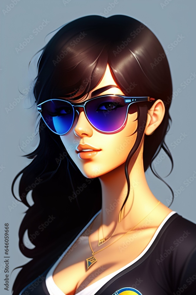 a silhouette of a gamer woman a silhouette of a gamer woman