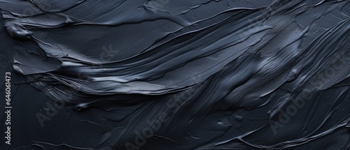 abstract rough black art painting texture, Generative AI