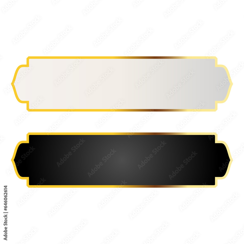 Set of decorative luxury golden arabic islamic banner title frame transparent background gold text box clipart Set of decorative luxury golden arabic islamic banner title frame transparent background gold text box clipart