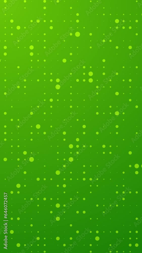 Animated background of chaotically blinking dots. Animated background of chaotically blinking dots.