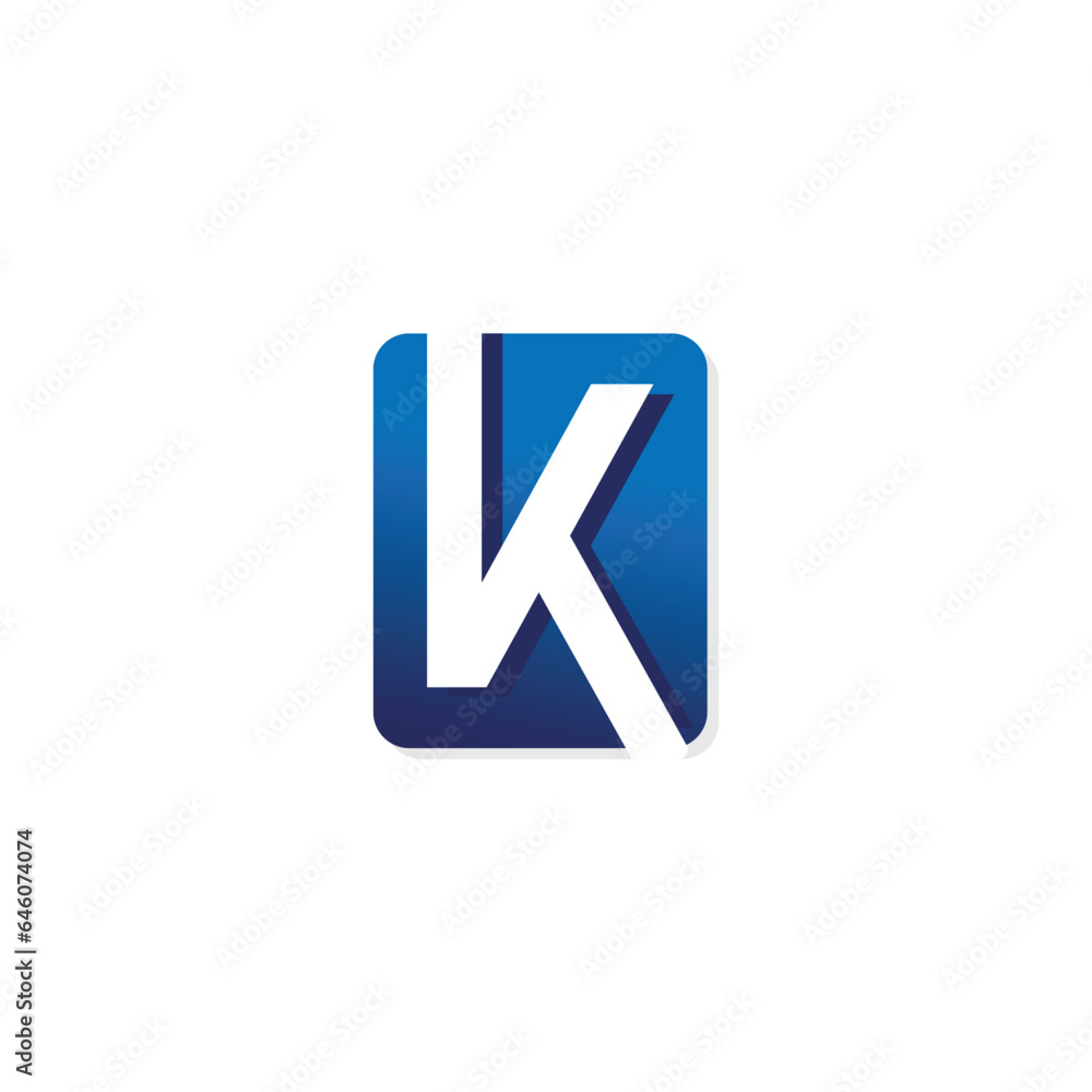 Modern K Symbol, K sign vector illustration, 3D K logo for branding Unique K emblame Modern K Symbol, K sign vector illustration, 3D K logo for branding Unique K emblame