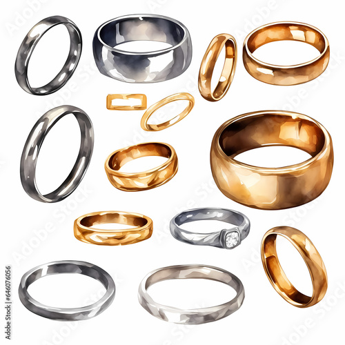 Set of rings for married people