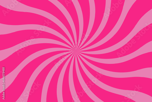Hot pink barbie background with pink banner poster background  terrazzo. trendy background like in the movie