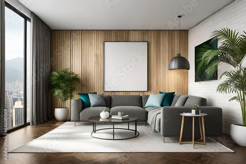 modern living room with furniture © Sagra  Photography 