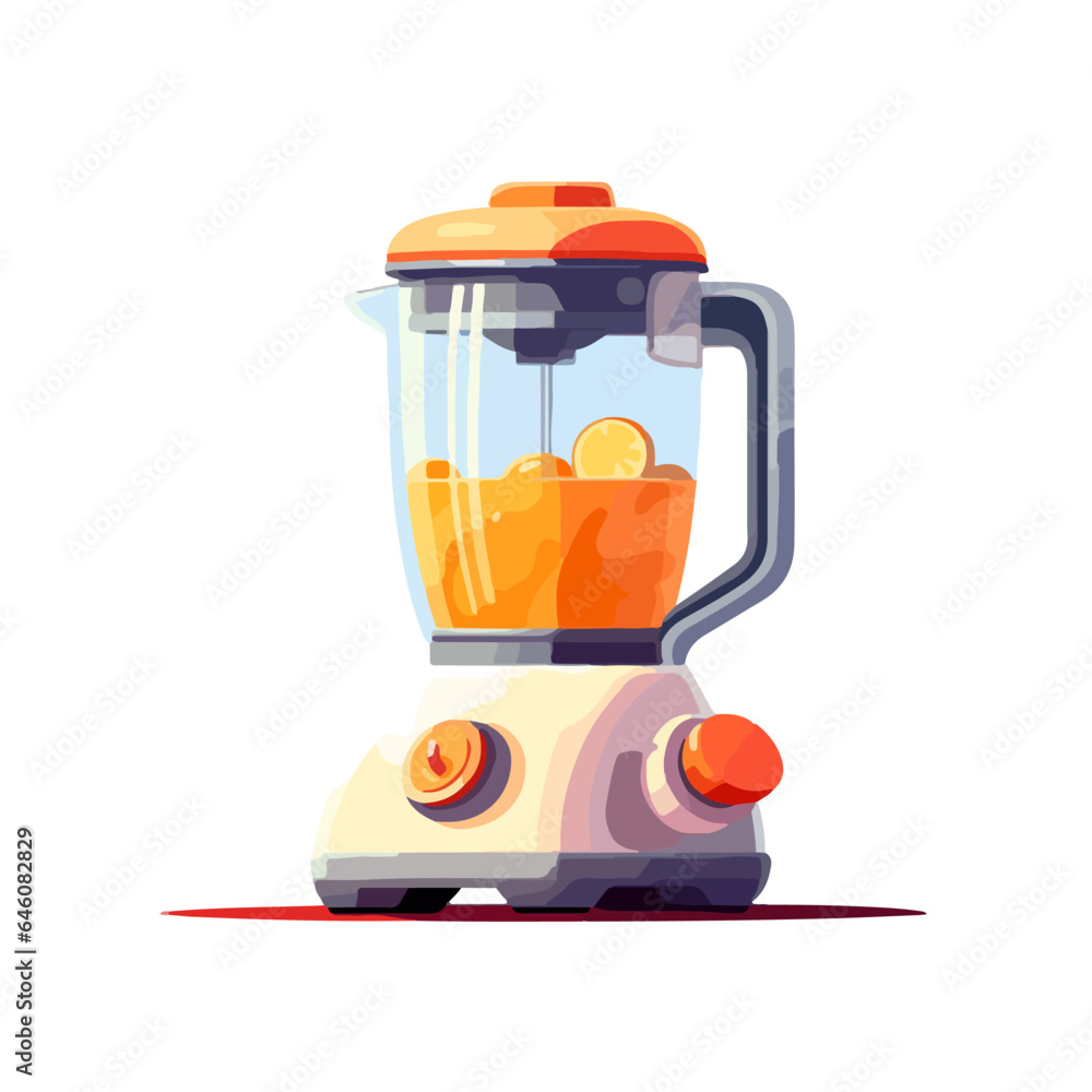fruits juice blender sticker template
