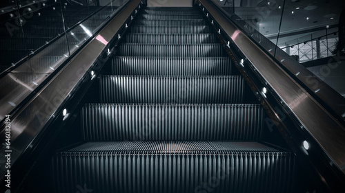 escalator view