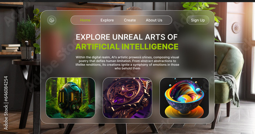 Spatial design that represent a trend of Augmented Reality and Virtual Reality