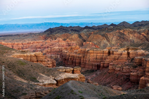 Charyn canyon in the Kazakhstan