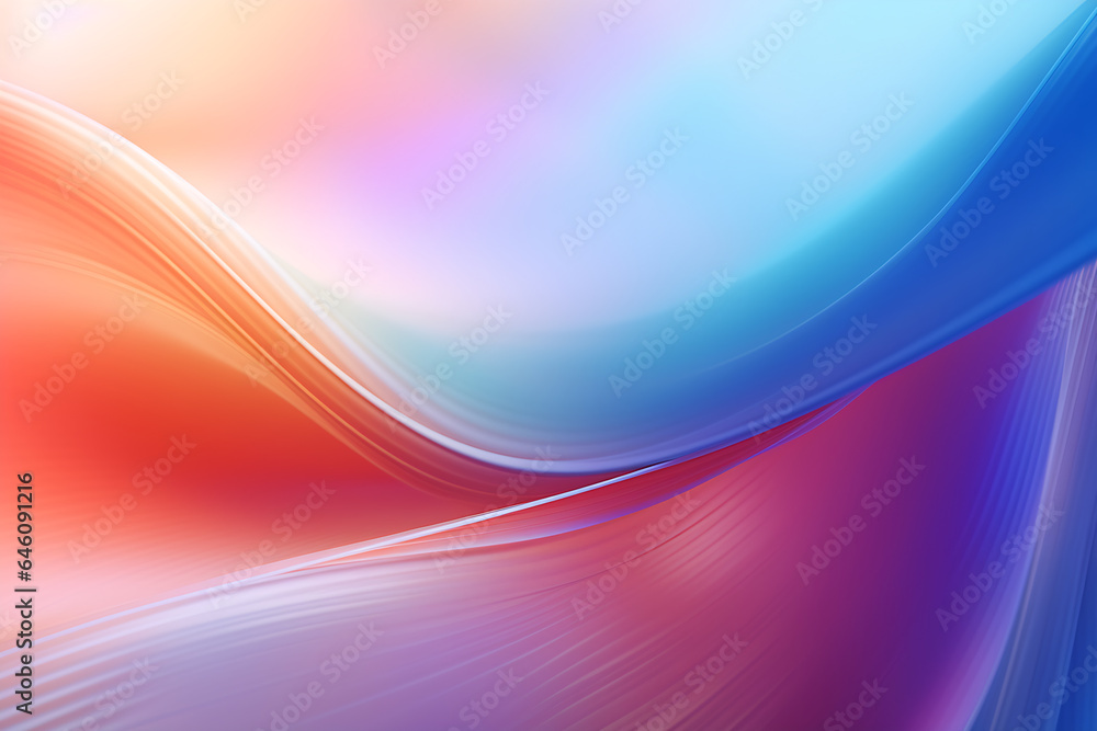 AI Generated, multi-colored abstract background, smooth lines, waves, rainbow color, AI Generated, multi-colored abstract background, smooth lines, waves, rainbow color,