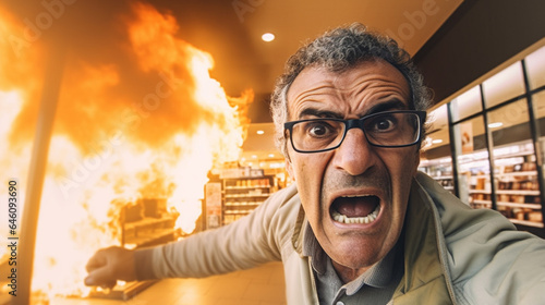 riot or arson doer theft or...