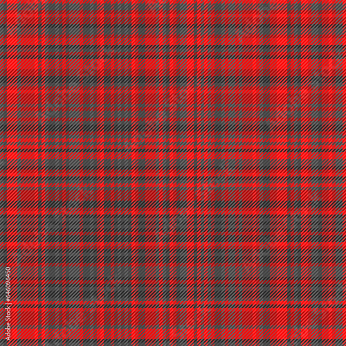 Vector tartan seamless of plaid check pattern with a background fabric texture textile.