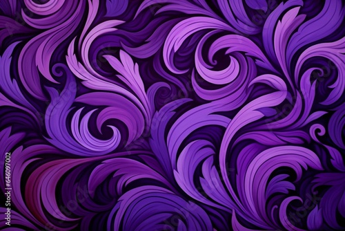 Abstract purple pattern. Generative AI