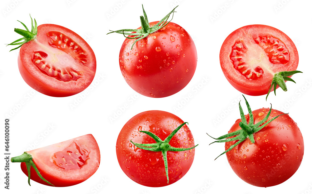 Tomato isolated on white background Tomato isolated on white background