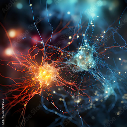 neurons in contact