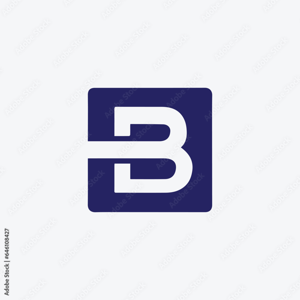 letters b text logo design vector letters b text logo design vector