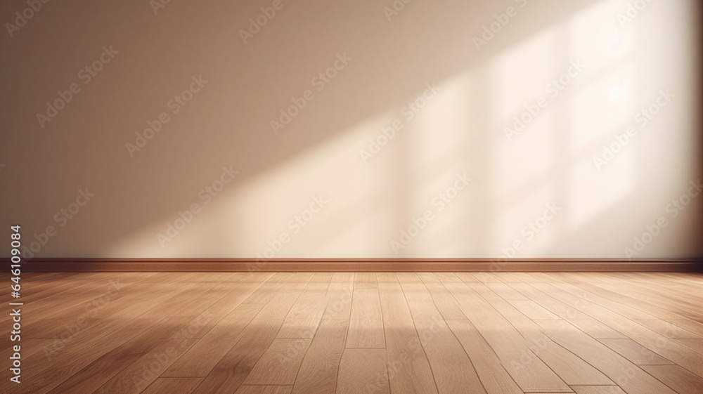 empty modern interior design and wooden floor empty modern interior design and wooden floor