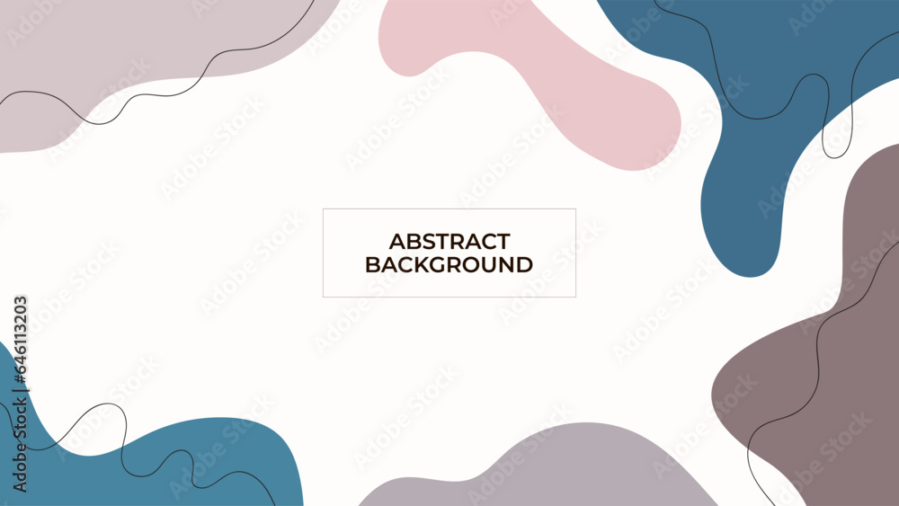 ABSTRACT GEOMETRIC BACKGROUND PASTEL COLOR VECTOR DESIGN TEMPLATE FOR WALLPAPER, COVER DESIGN, HOMEPAGE DESIGN