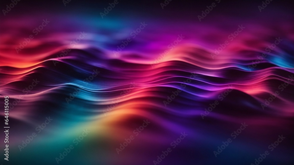 Dramatic Gradient Lighting on Blurry Colorful Background Dramatic Gradient Lighting on Blurry Colorful Background