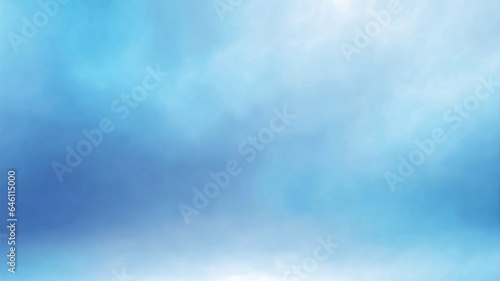 Soft Blue Gradient Background with Cold Tones