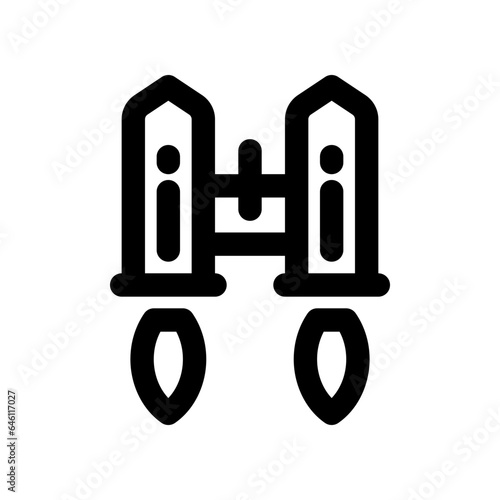 jetpack line icon. vector icon for your website, mobile, presentation, and logo design.