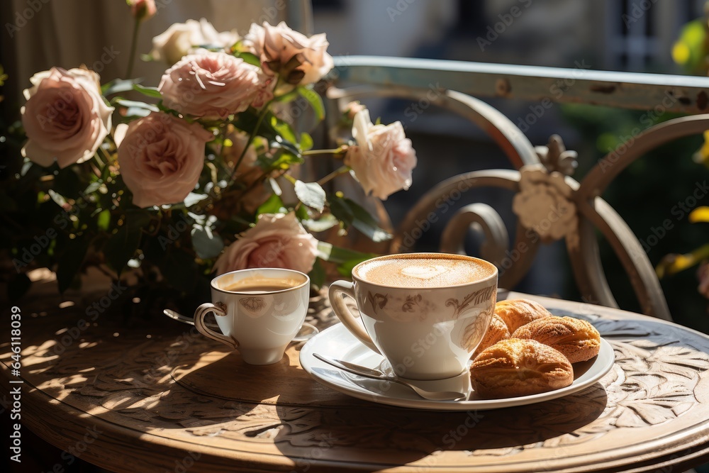 breakfast in a luxury vacation villa breakfast in a luxury vacation villa