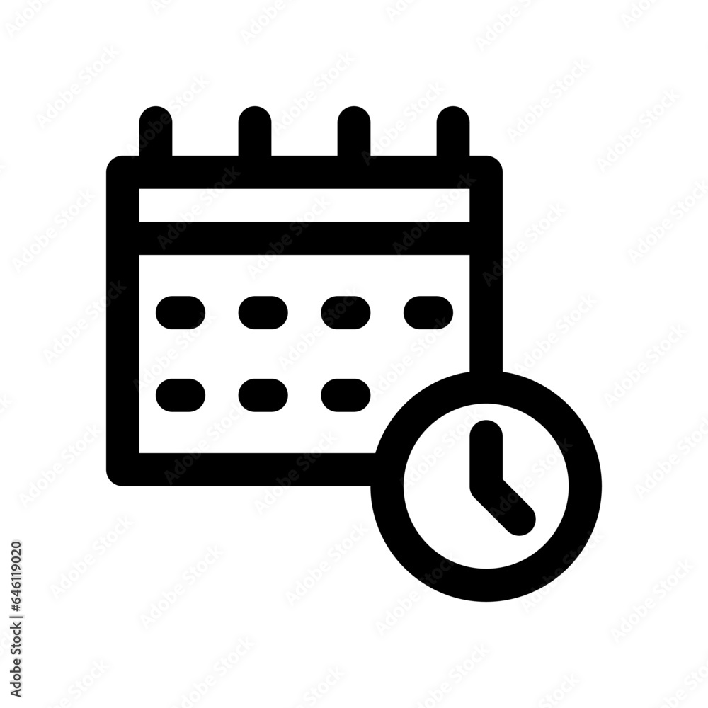 calendar line icon. vector icon for your website, mobile, presentation, and logo design. calendar line icon. vector icon for your website, mobile, presentation, and logo design.