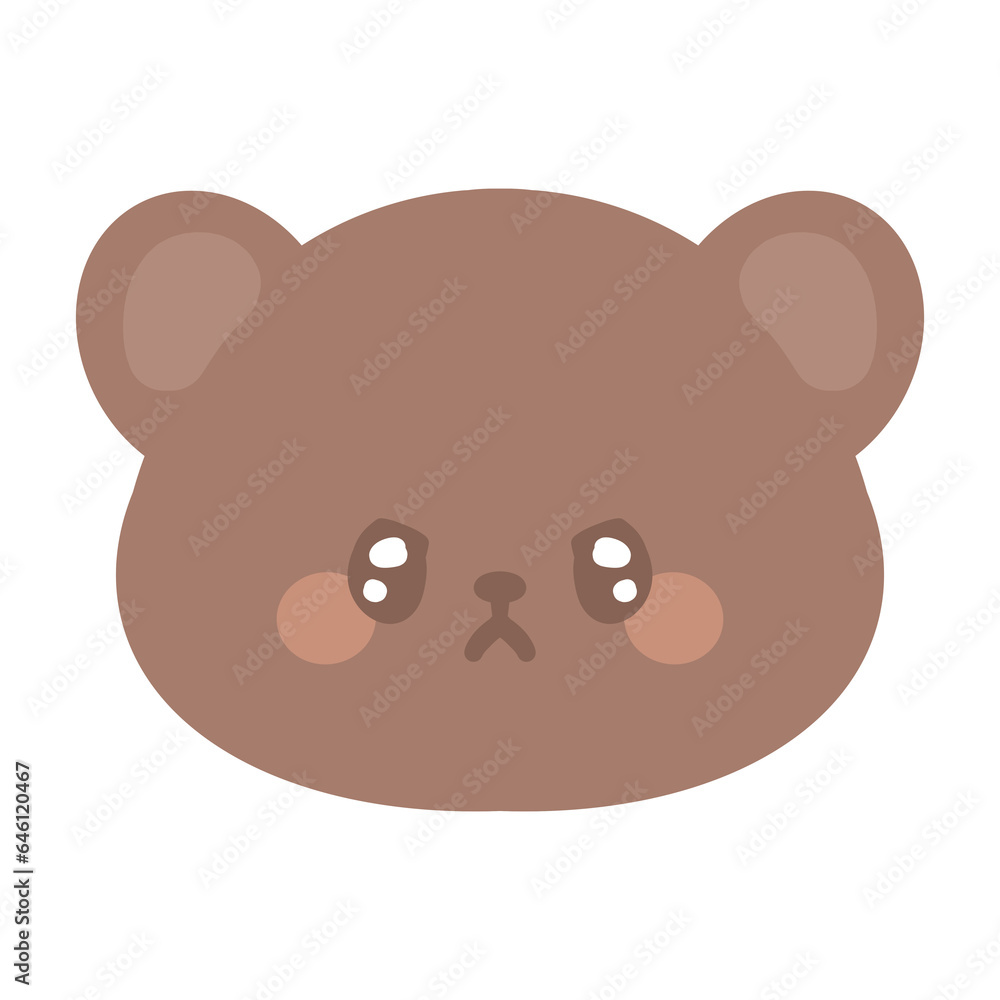 お目々キラキラくまちゃん怒る⭐︎PNG お目々キラキラくまちゃん怒る⭐︎PNG