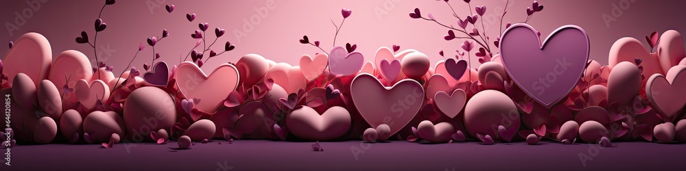 background with hearts background with hearts