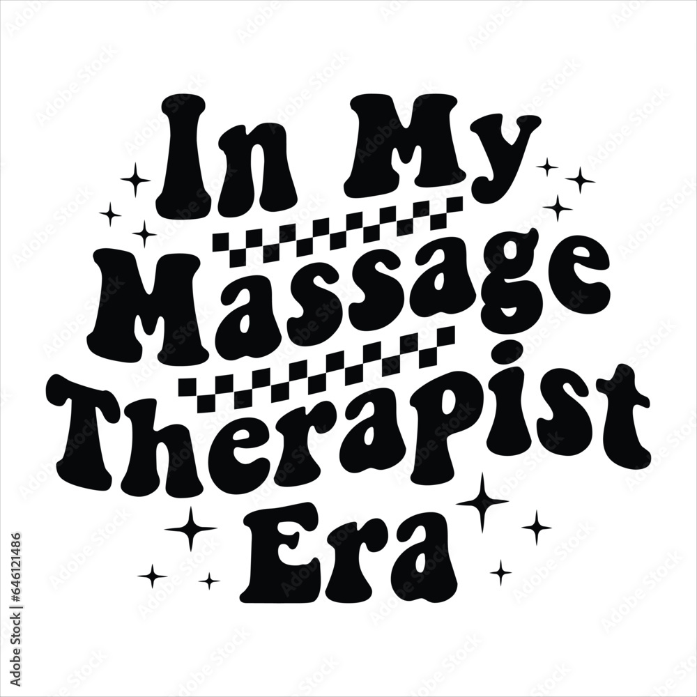 in my Massage therapist era
