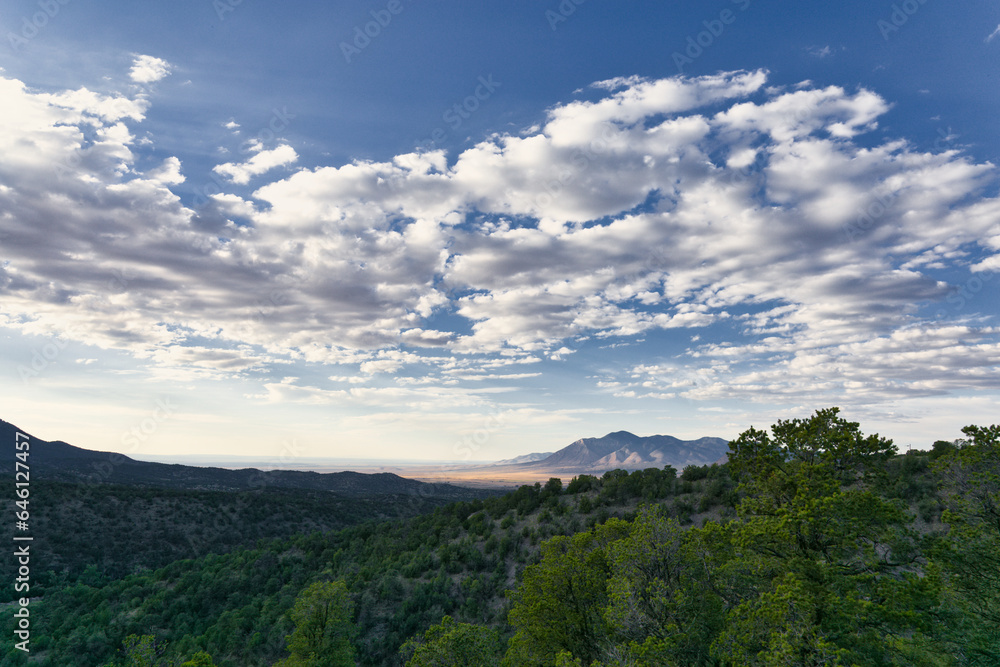 Lincoln National Forest, Tularosa Basin. New Mexico