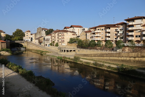 Les rives de la rivière Midouze, ville de Mont de Marsan, département des Landes, France © ERIC