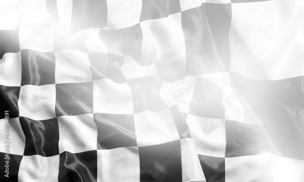 Checkered racing flag Checkered racing flag