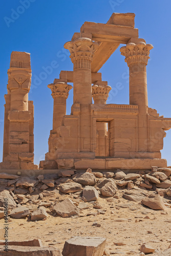 Kiosk of Qertassi near Kalabsha Temple in Southern  Egypt.  photo