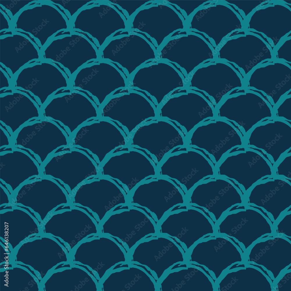 Fish scale seamless pattern Fish scale seamless pattern
