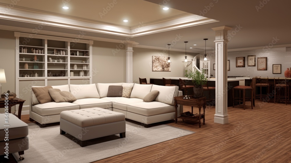 Fototapeta premium Basement Room Ideas