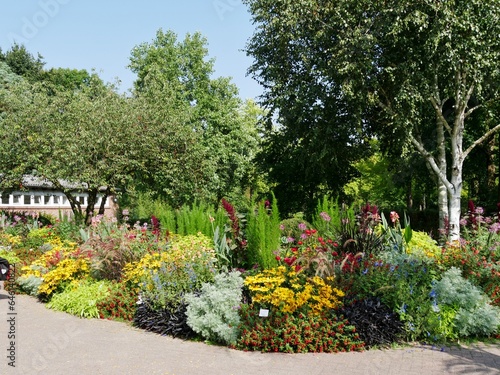 Lokischmidtgarten in Hamburg im Sommer